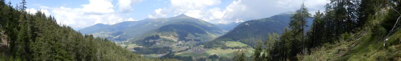 Panorama vom Trinser Steig
