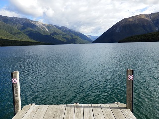 Lake Rotoiti von St. Arnaud aus
