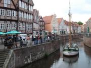 Stader Hansehafen an der Schwinge