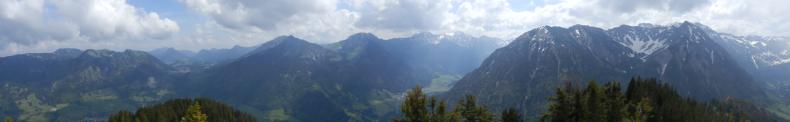Panorama am Imberger Horn