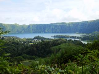 Blick ber Sete Cidades