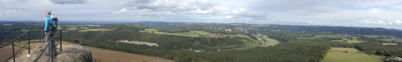 Blick vom Lilienstein