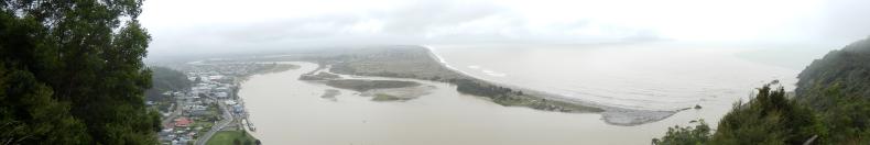 Panorama vom Weg zum Kohipoint